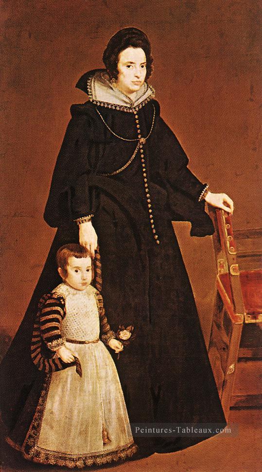 Dona Antonia de Ipenarrieta et Galdos et son portrait Luis Luis Diego Velázquez Peintures à l'huile